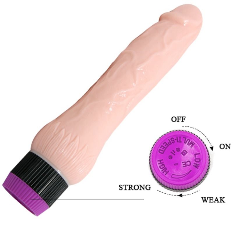 BAILE - ADOUR CLUB VIBRADOR REALÍSTICO BASE ANCHA 22 CM - Kanerotika SL