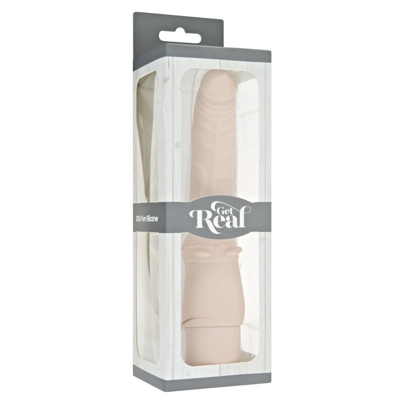 GET REAL - CLASSIC SMOOTH VIBRADOR NATURAL - Kanerotika SL