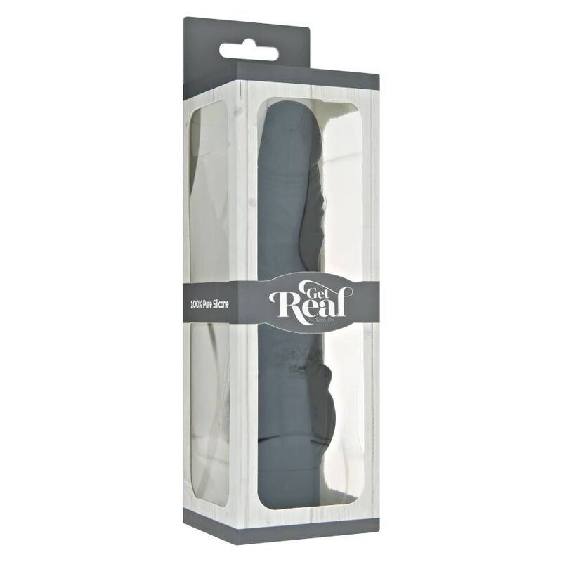 GET REAL - CLASSIC STIM VIBRADOR NEGRO - Kanerotika SL