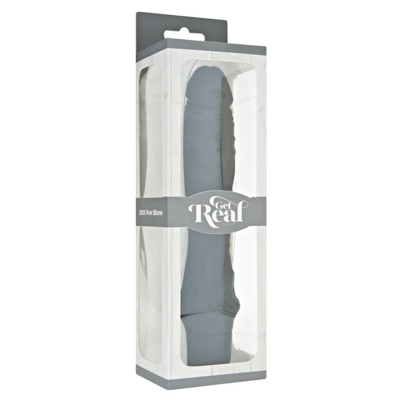 GET REAL - CLASSIC LARGE VIBRADOR NEGRO - Kanerotika SL