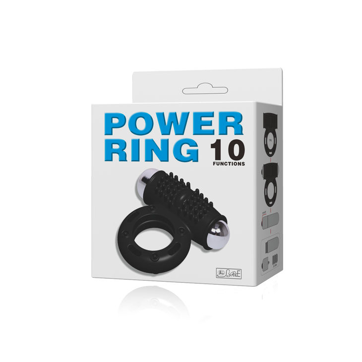 BAILE - POWER RING ANILLO VIBRADOR 10V - Kanerotika SL