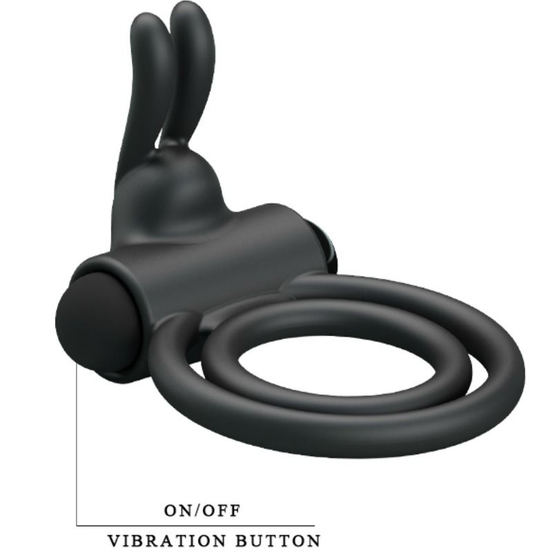 PRETTY LOVE - OSMOND ANILLO VIBRADOR DE SILICONA - Kanerotika SL