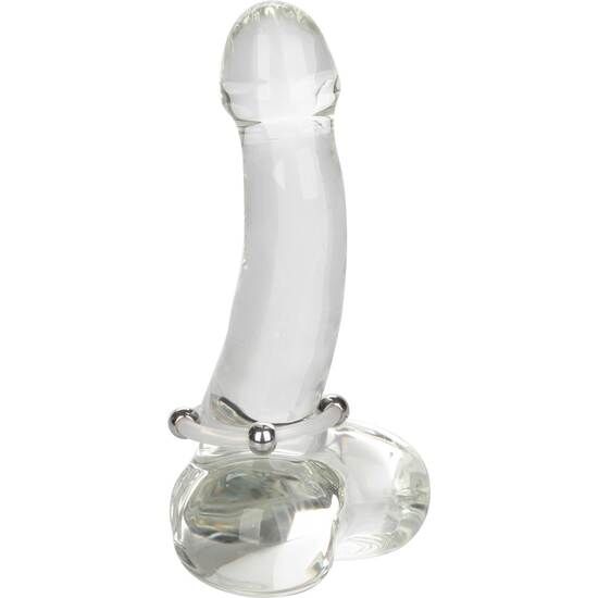 CALEXOTICS - ANILLO DE SILICONA CON CUENTAS DE ACERO TALLA L - Kanerotika SL
