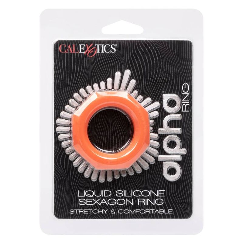 CALEXOTICS - ALPHA SEXAGON RING NARANJA - Kanerotika SL