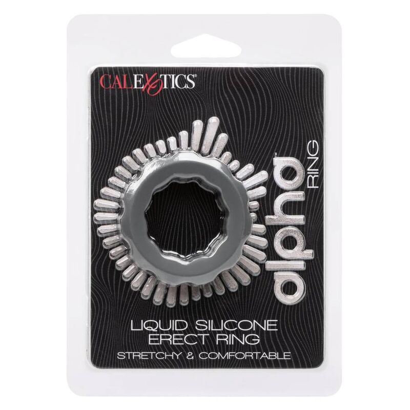 CALEXOTICS - ALPHA ERECT RING GRIS - Kanerotika SL