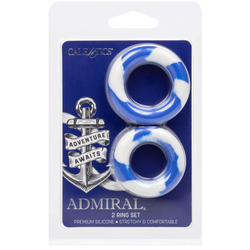 CALEXOTICS - ADMIRAL SET 2 ANILLOS PARA PENE - Kanerotika SL