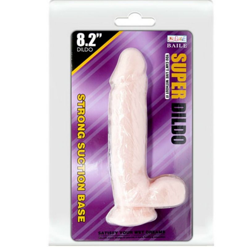 BAILE - SUPER DILDO REALÍSTICO NATURAL 21.5 CM - Kanerotika SL