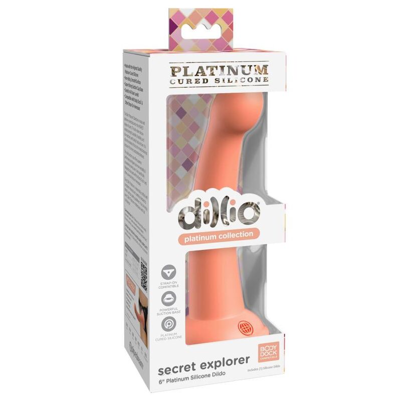 DILLIO - SECRET EXPLORER 15,24 CM NARANJA - Kanerotika SL
