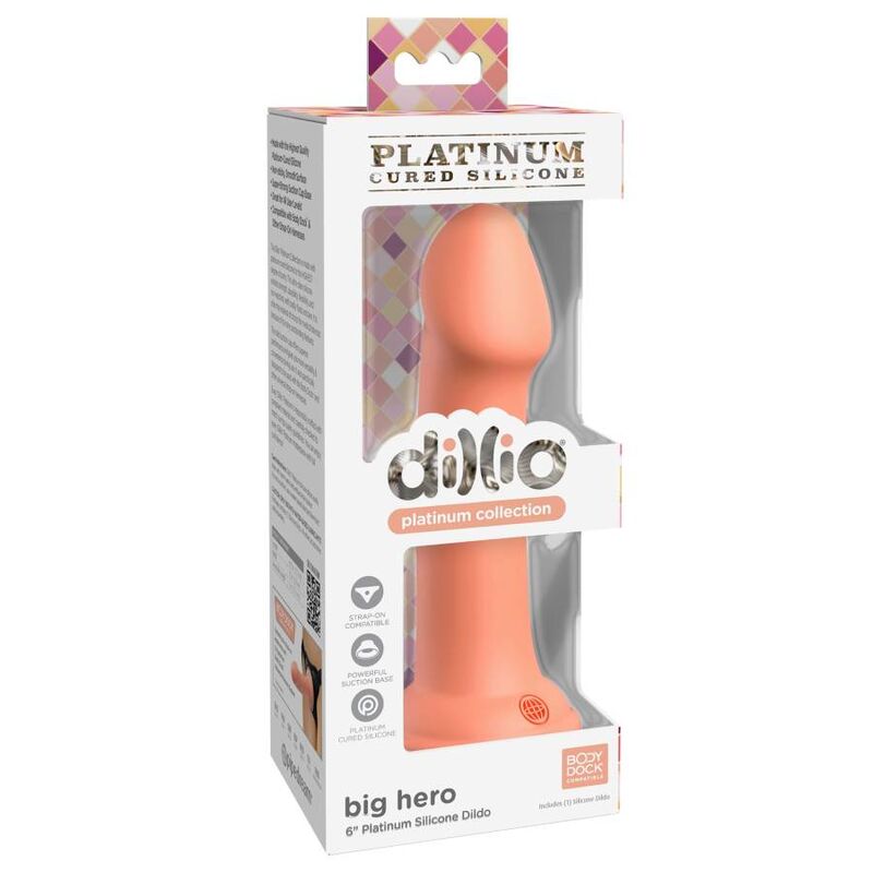 DILLIO - BIG HERO 15,24 CM NARANJA - Kanerotika SL