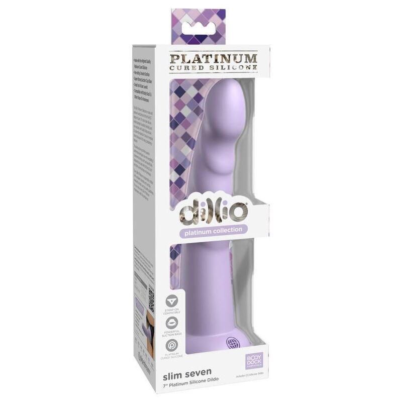 DILLIO - SLIM SEVEN 17,78 CM VIOLETA - Kanerotika SL