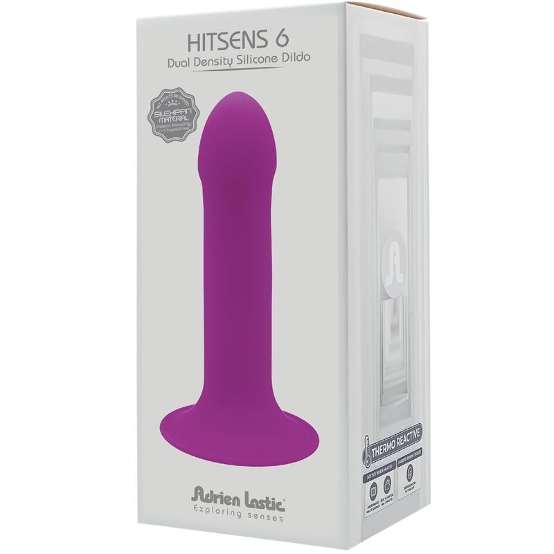 ADRIEN LASTIC - HITSENS 6 DILDO SILICONA VIOLETA - Kanerotika SL