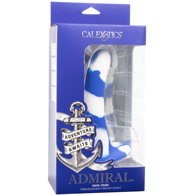 CALEXOTICS - ADMIRAL SWIRL DILDO FLEXIBLE - Kanerotika SL