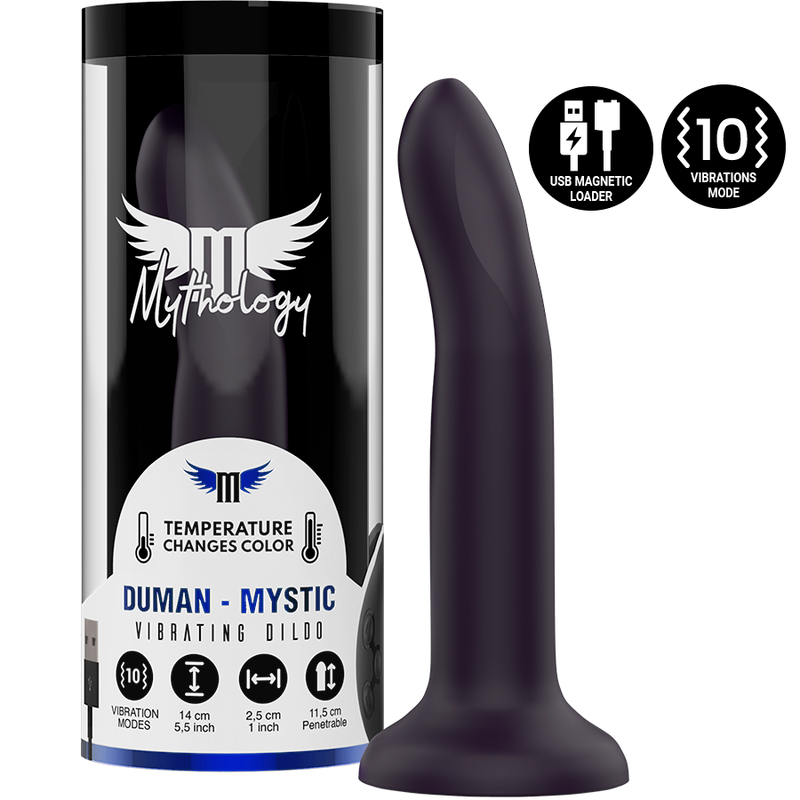 MYTHOLOGY   DUMAN MYSTIC DILDO S - VIBRADOR COMPATIBLE CON WATCHME WIRELESS TECHNOLOGY - Kanerotika SL