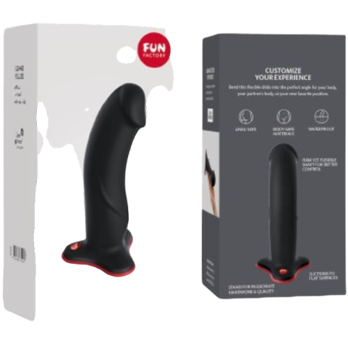 FUN FACTORY - THE BOSS DILDO REALÍSTICO NEGRO - Kanerotika SL
