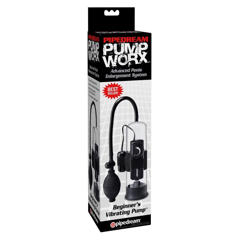 PUMP WORX - BOMBA DE ONDAS ESTIMULADORAS VIBRADORA PARA PRINCIPIANTES - Kanerotika SL