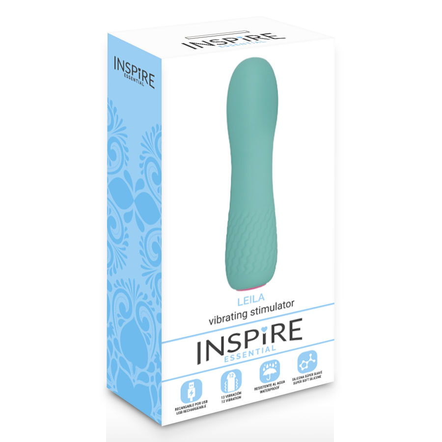 INSPIRE ESSENTIAL - LEILA VIBRADOR TURQUESA - Kanerotika SL