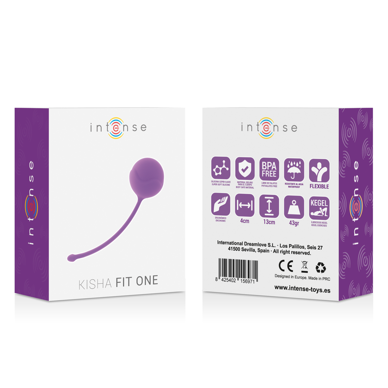 INTENSE - KISHA FIT ONE SILICONE KEGEL LILA - Kanerotika SL