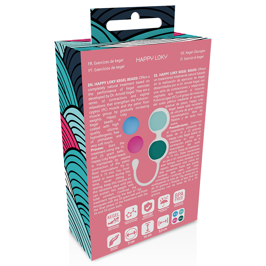 HAPPY LOKY - KEGEL BEADS ENTRENAMIENTO SUELO PELVICO - Kanerotika SL