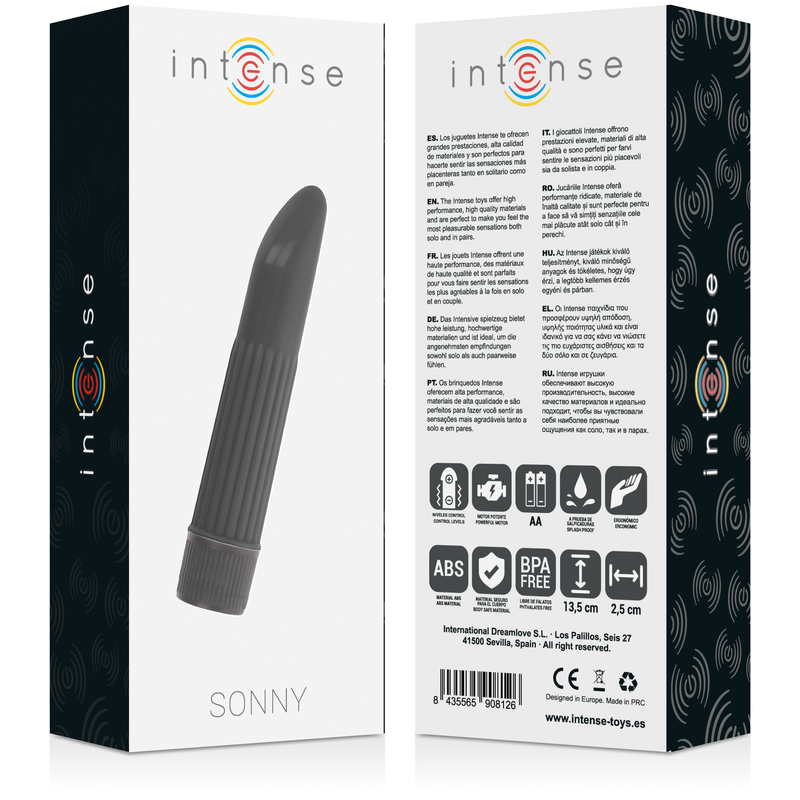 INTENSE - SONNY VIBRADOR NEGRO - Kanerotika SL