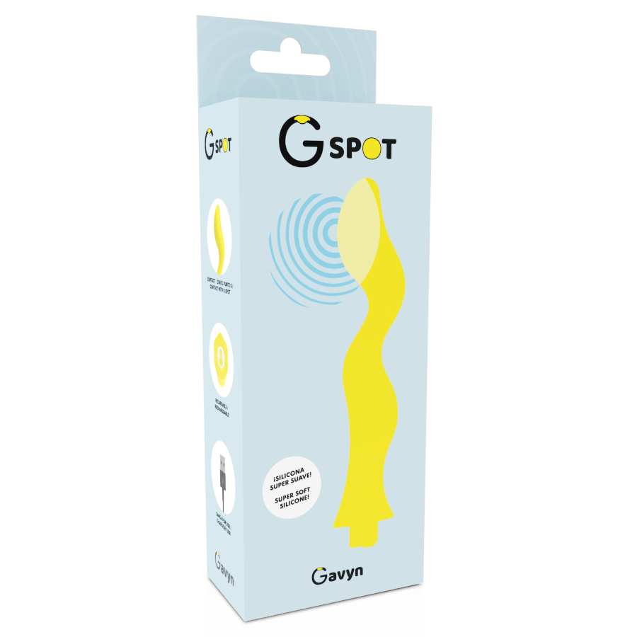 G-SPOT - GAVYN VIBRADOR PUNTO G AMARILLO - Kanerotika SL