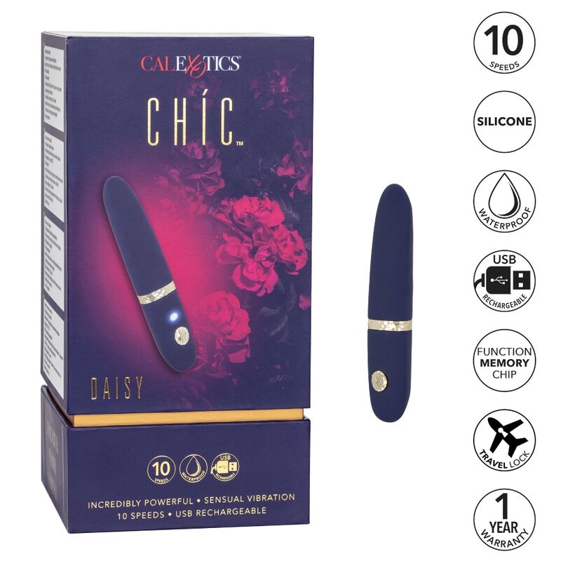 CALEXOTICS - CHIC DAISY MINI MASAJEADOR - Kanerotika SL