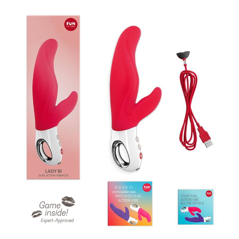 FUN FACTORY - LADY BI INDIA ROJO - Kanerotika SL
