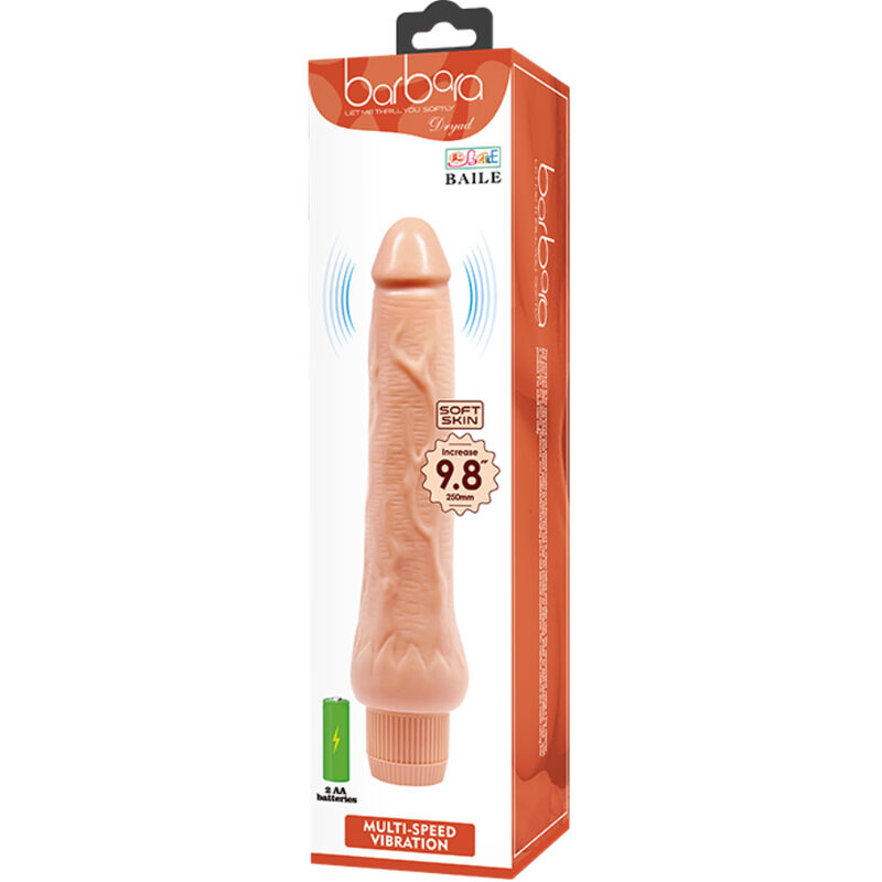 BAILE - BÁRBARA VIBRADOR REALÍSTICO 25 CM - Kanerotika SL