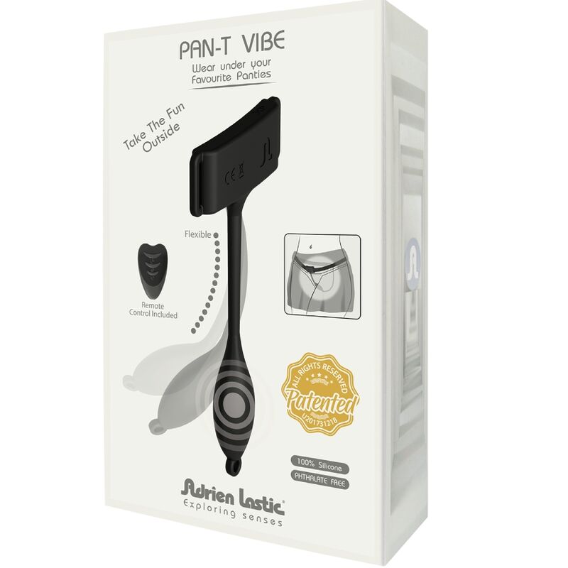 ADRIEN LASTIC - PANT VIBE VIBRADOR PANTIES FLEXIBLE CONTROL REMOTO - Kanerotika SL