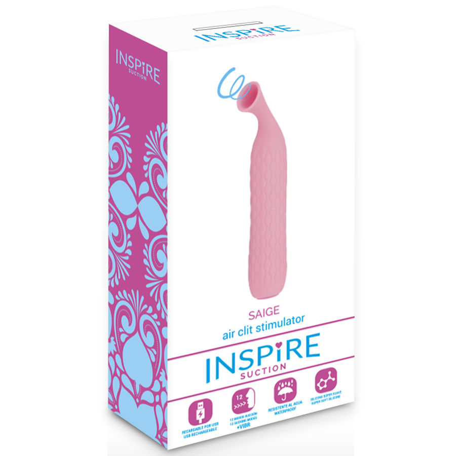 INSPIRE SUCTION - SAIGE ESTIMULADOR ROSA - Kanerotika SL