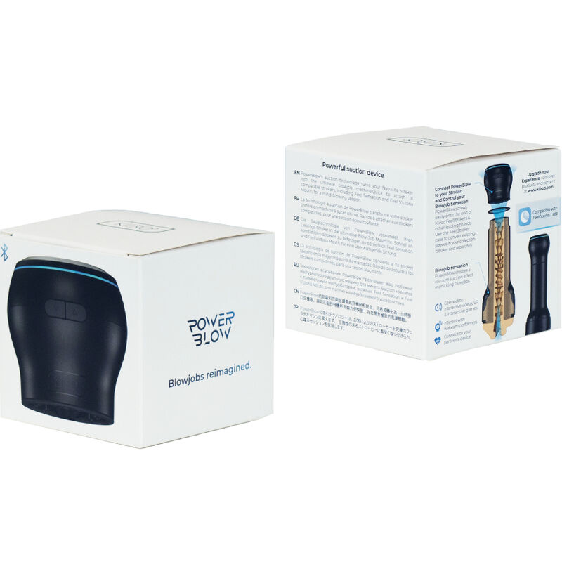 KIIROO - POWERBLOW DISPOSITIVO DE ONDAS ESTIMULADORAS INTERACTIVO - Kanerotika SL