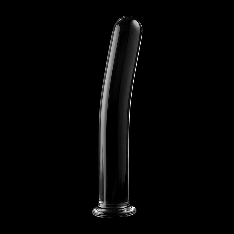 NEBULA SERIES BY IBIZA - MODELO 8 DILDO CRISTAL BOROSILICATO 14.5 X 2 CM TRANSPARENTE - Kanerotika SL