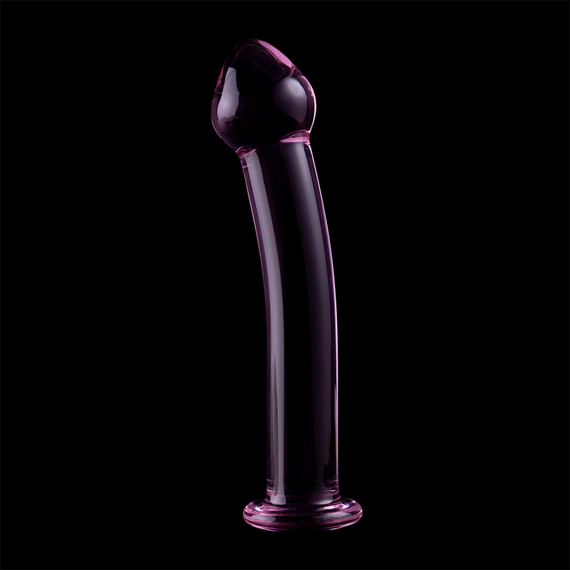NEBULA SERIES BY IBIZA - MODELO 11 DILDO CRISTAL ROSA 16 CM -O- 3 CM - Kanerotika SL