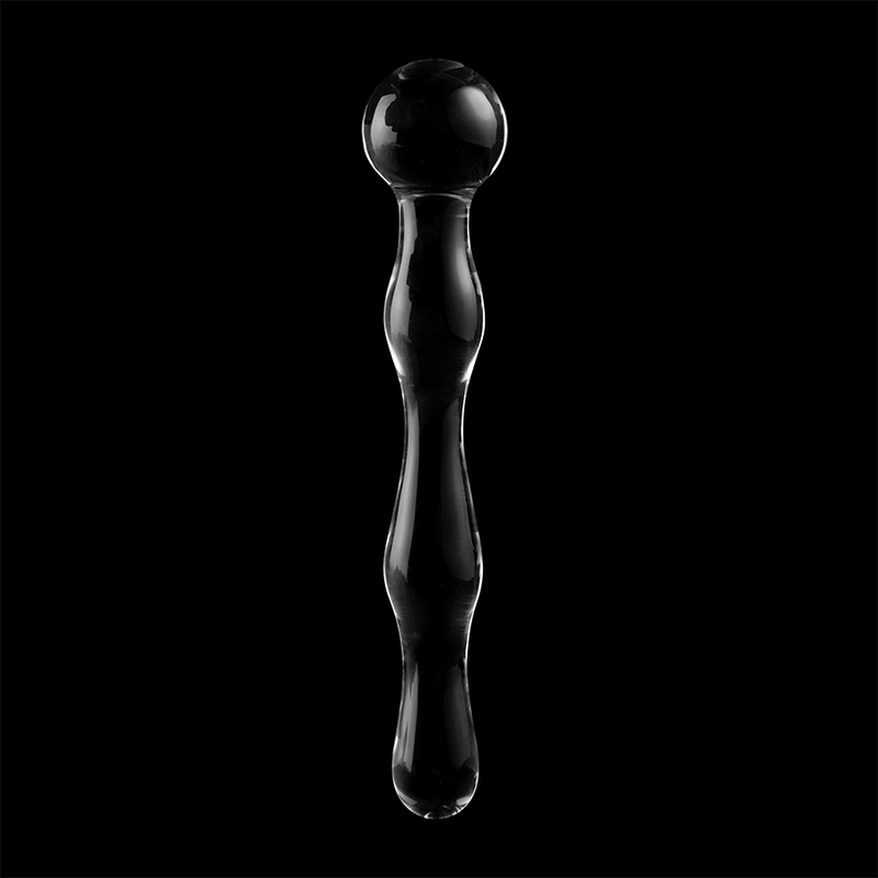 NEBULA SERIES BY IBIZA - MODELO 13 DILDO CRISTAL TRANSPARENTE 18 CM -O- 3.5 CM - Kanerotika SL
