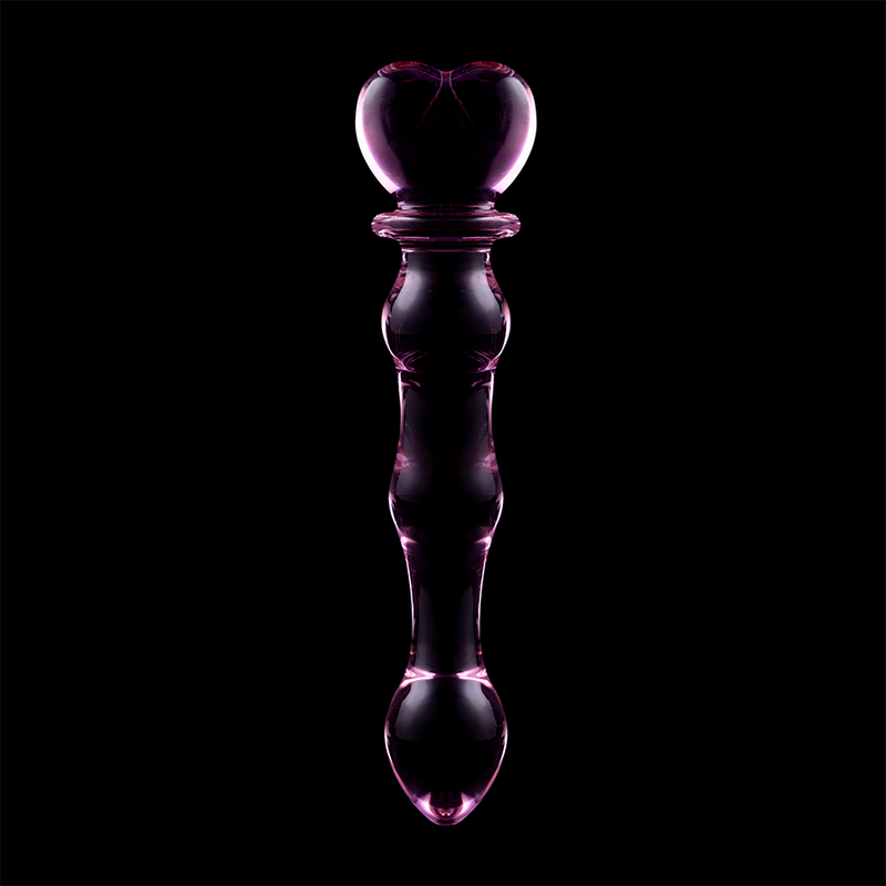 NEBULA SERIES BY IBIZA - MODELO 21 DILDO CRISTAL ROSA 20.5 CM -O- 3.5 CM - Kanerotika SL