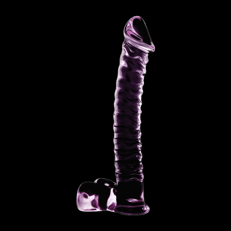 NEBULA SERIES BY IBIZA - MODELO 23 DILDO CRISTAL ROSA 21.5 CM -O- 4 CM - Kanerotika SL