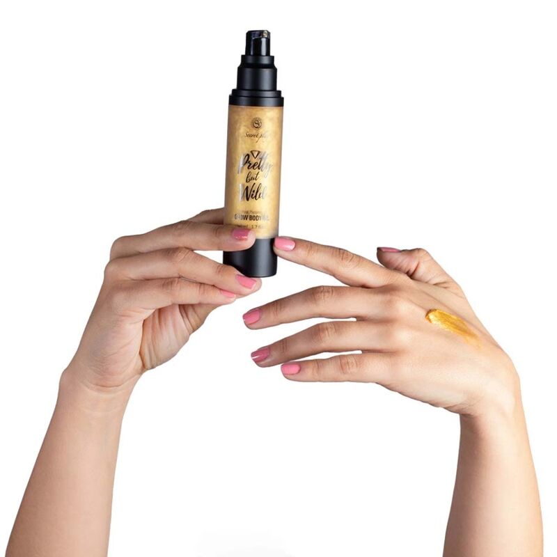 SECRETPLAY - PRETTY BUT WILD ACEITE BRILLO CORPORAL 50 ML - Kanerotika SL
