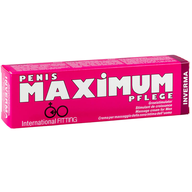 INVERMA - PENIS MAXIMUM PFLEGE CREMA MASTURBACIÓN PENE - Kanerotika SL