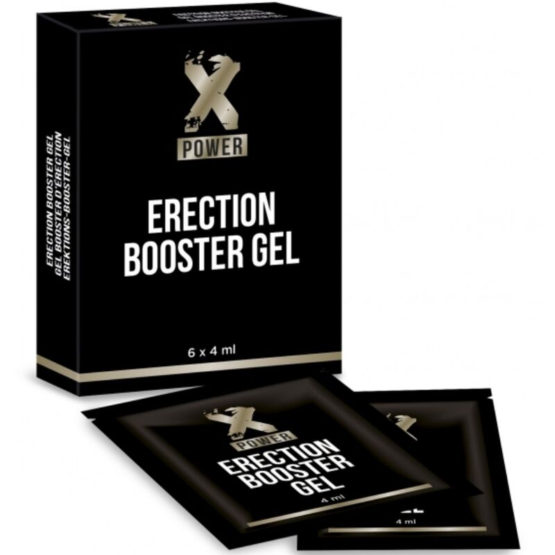 XPOWER - ERECTION BOOSTER GEL POTENCIADOR ERECCION 6 X 4 ML - Kanerotika SL