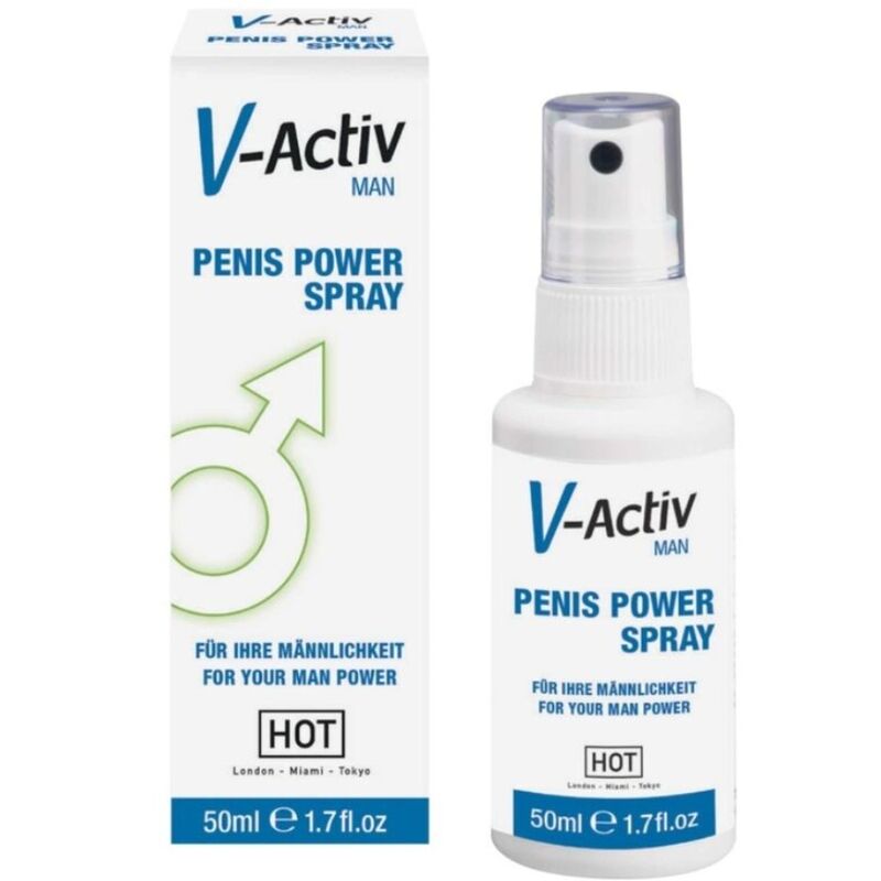 HOT - V-ACTIV SPRAY POTENCIADOR HOMBRE 50ML - Kanerotika SL