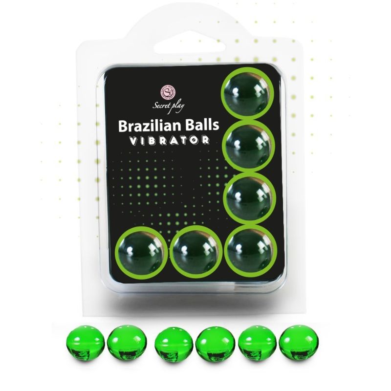 SECRETPLAY - SET 6 BRAZILIAN BALLS VIBRATOR - Kanerotika SL