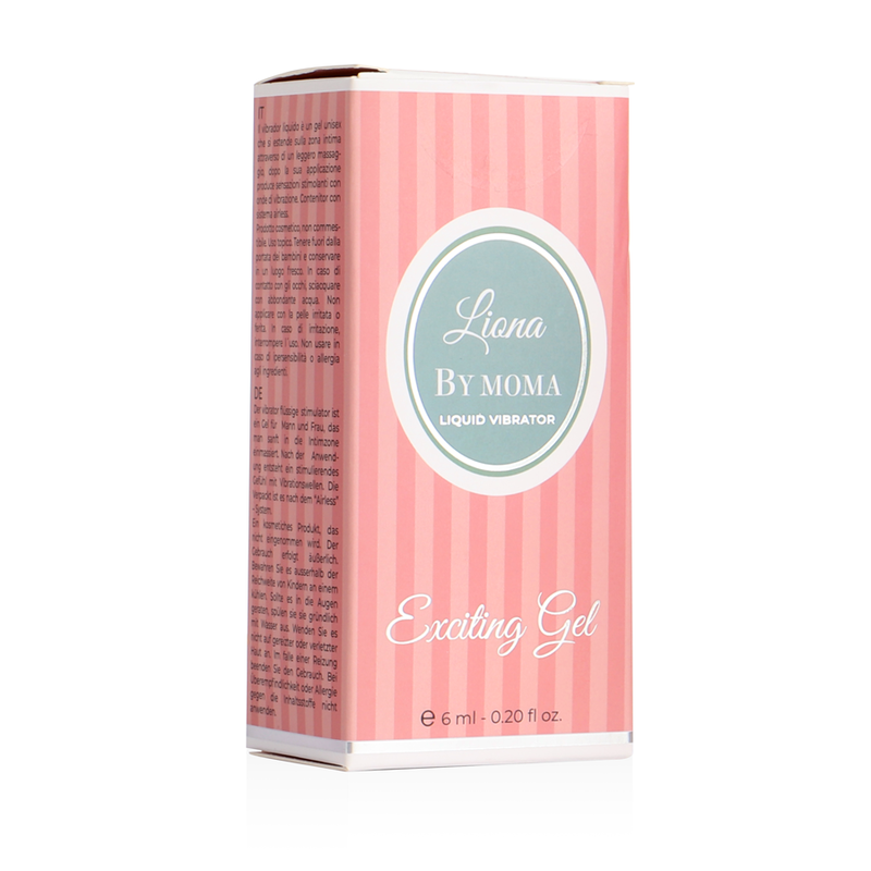 LIONA BY MOMA - VIBRADOR LIQUIDO EXCITING GEL 6 ML - Kanerotika SL