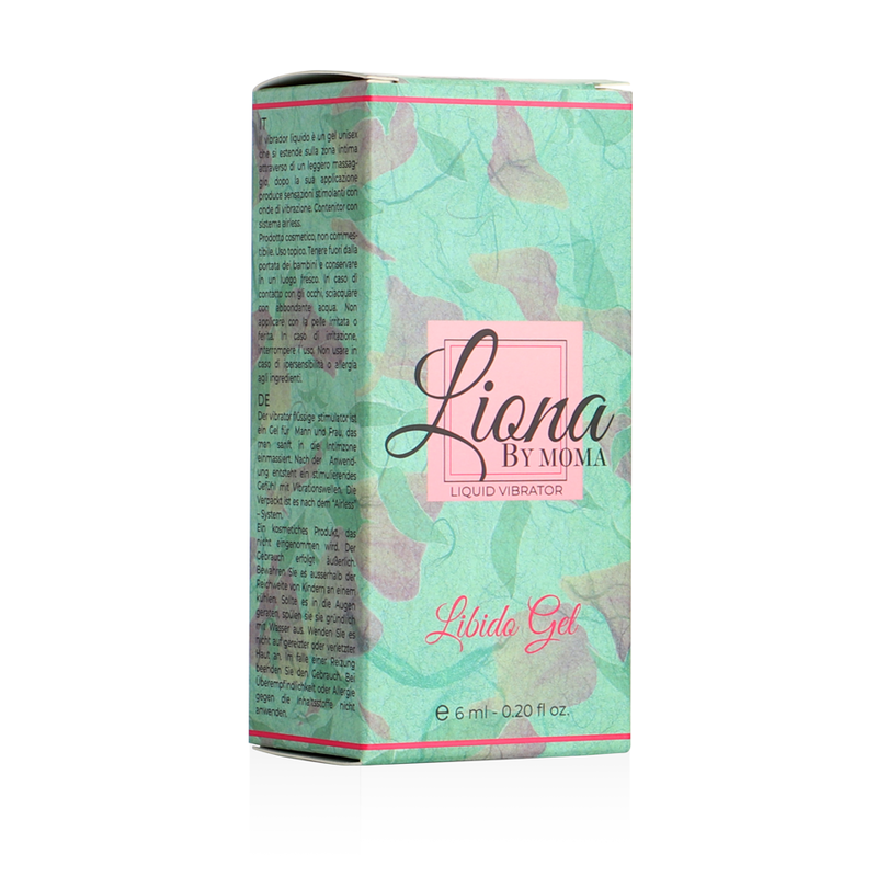 LIONA BY MOMA - VIBRADOR LIQUIDO LIBIDO GEL 6 ML - Kanerotika SL