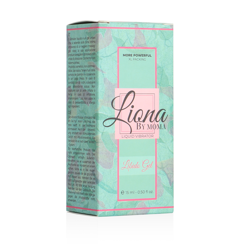 LIONA BY MOMA - VIBRADOR LIQUIDO LIBIDO GEL 15 ML - Kanerotika SL