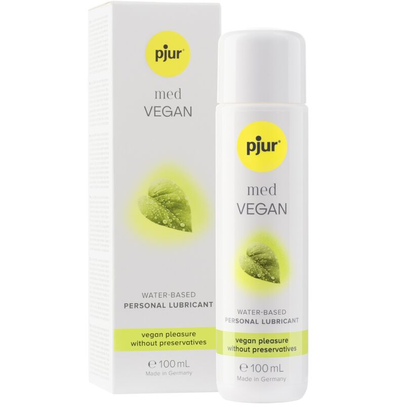 PJUR - MED VEGAN GLIDE LUBRICANTE BASE AGUA 100 ML - Kanerotika SL