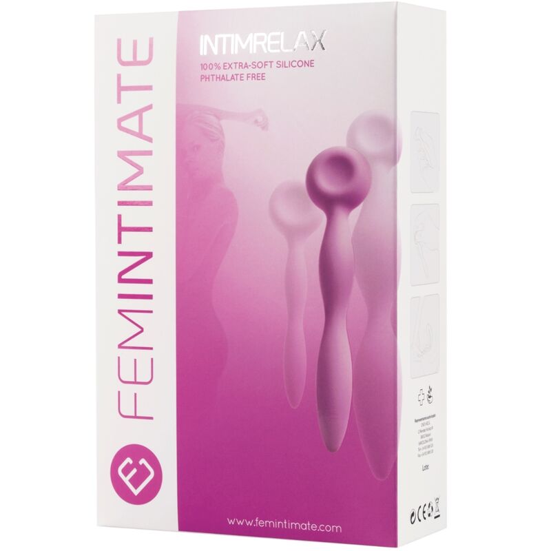 FEMINTIMATE - INTIMRELAX SET 3 DILATADORES VAGINALES - Kanerotika SL