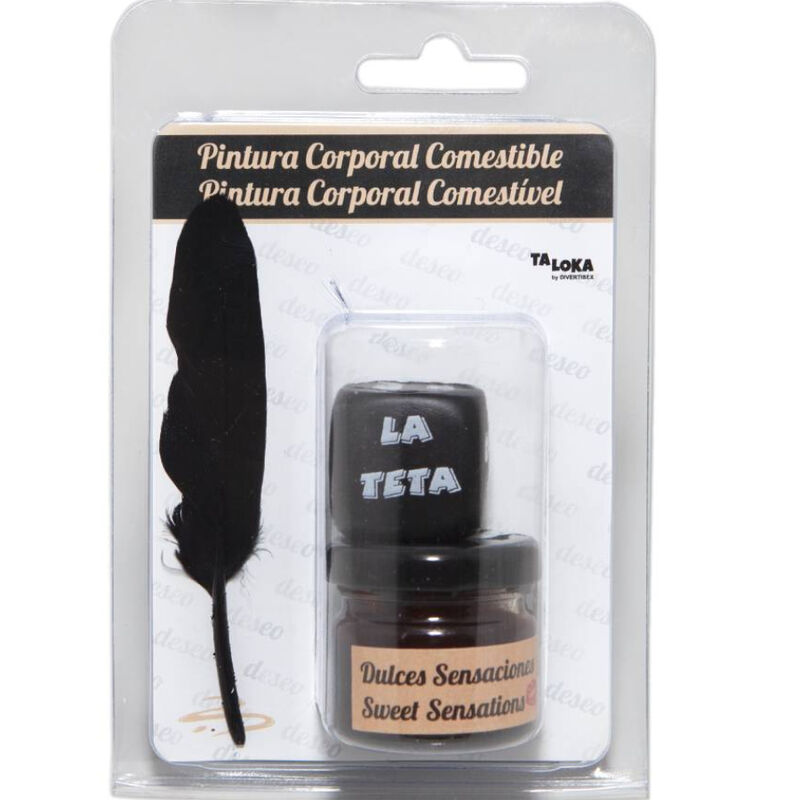 TALOKA - PINTURA CORPORAL COMESTIBLE SABOR CHOCOLATE+ DADO - Kanerotika SL