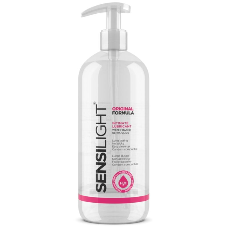 INTIMATELINE - SENSILIGHT ORIGINAL FORMULA LUBRICANTE BASE AGUA 500 ML - Kanerotika SL