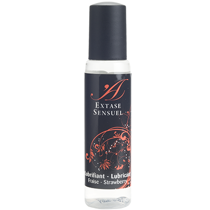 EXTASE SENSUAL - LUBRICANTE FRESA VIAJE 35 ML - Kanerotika SL