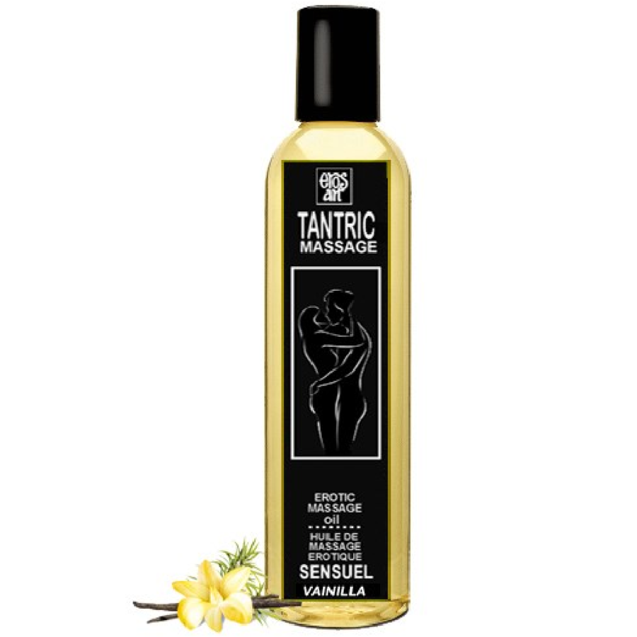 EROS-ART - ACEITE MASAJE TANTRICO NATURAL Y AFRODISÍACO VAINILLA 30 ML - Kanerotika SL