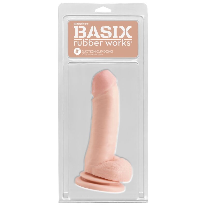 BASIX - PENE DE GELATINA ONDAS ESTIMULADORAS NATURAL 18 CM - Kanerotika SL
